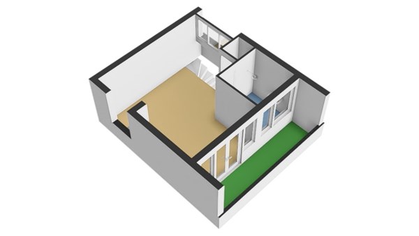 Floorplan - Talmastraat 88b02, 3038 SV Rotterdam